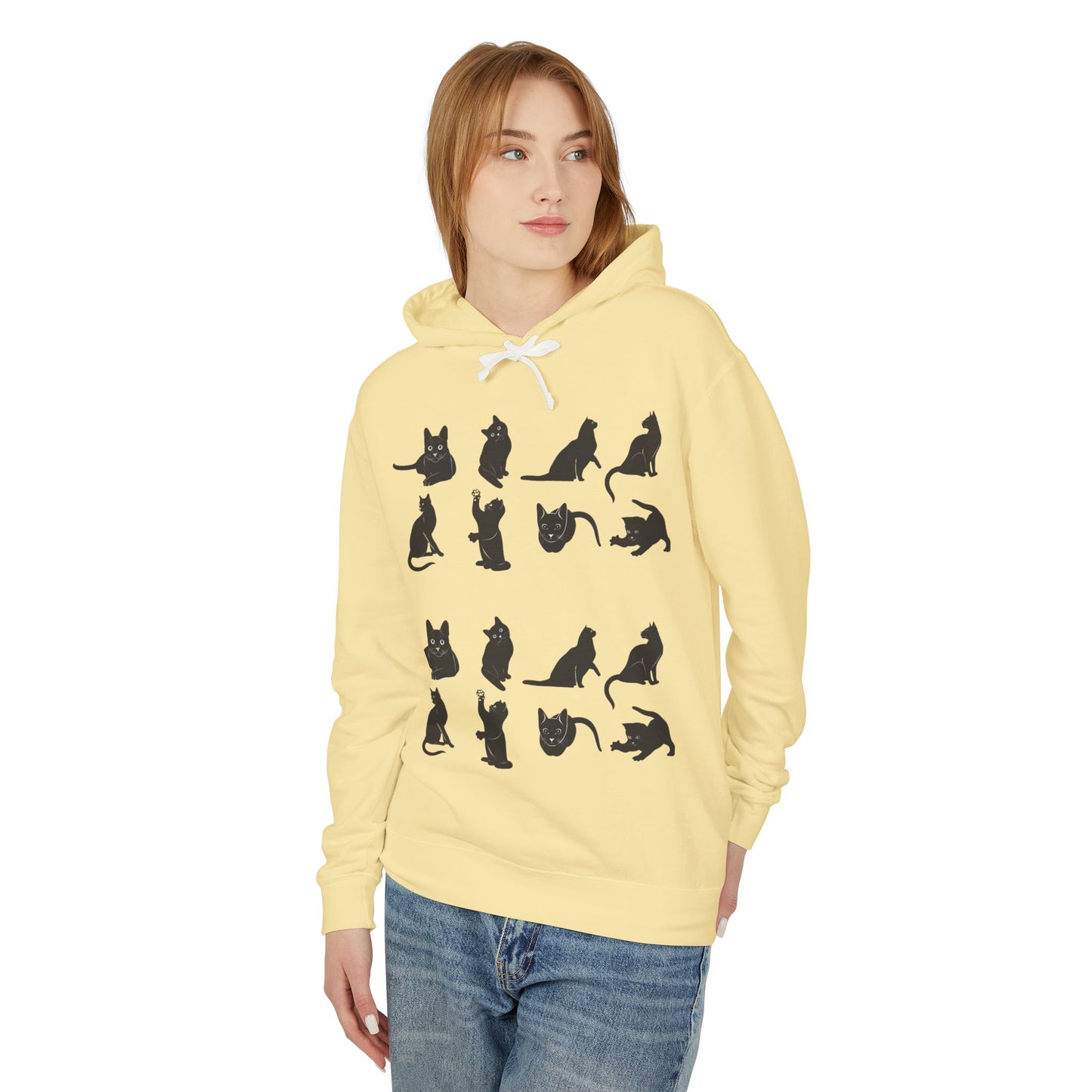 Cats Unisex Lightweight Hoodie