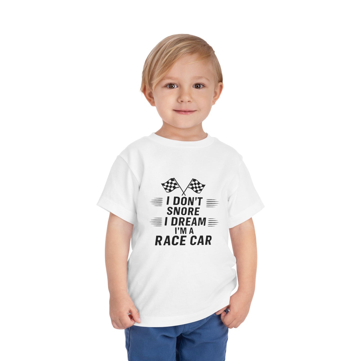 I Don't Snore Toddler Unisex Short Sleeve Crewneck Tee