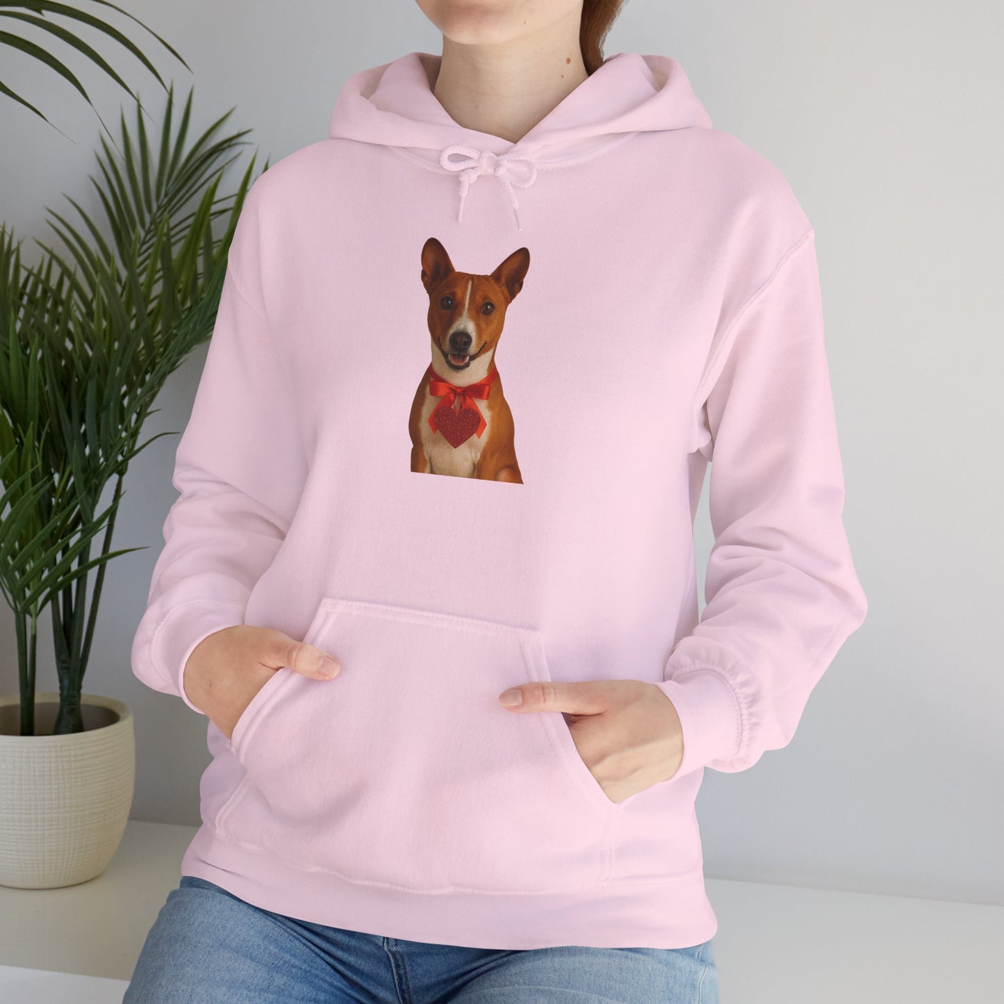Cupid's Companion Basenji Unisex Hoodie