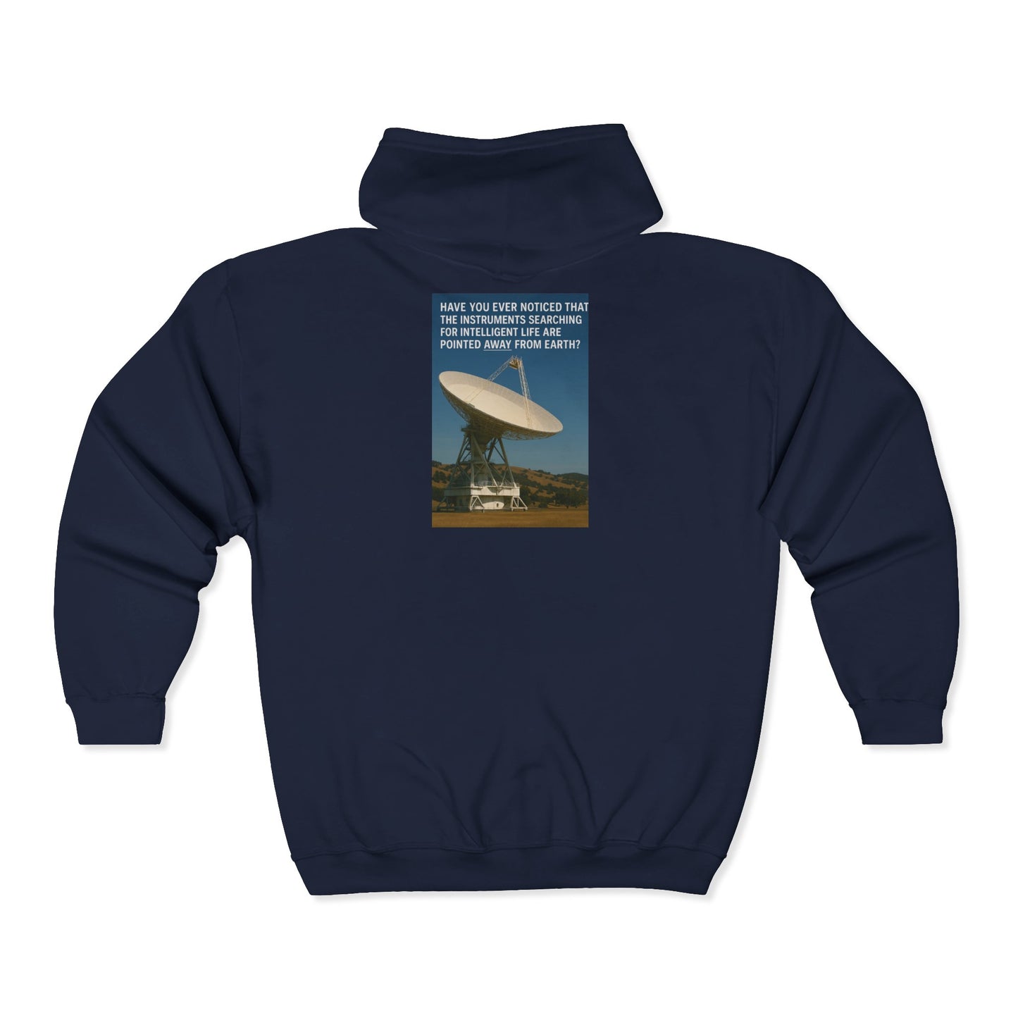 Intelligent Life Unisex Full Zip Hoodie