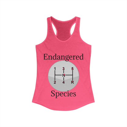 Endangered Species Women's Racerback Tank