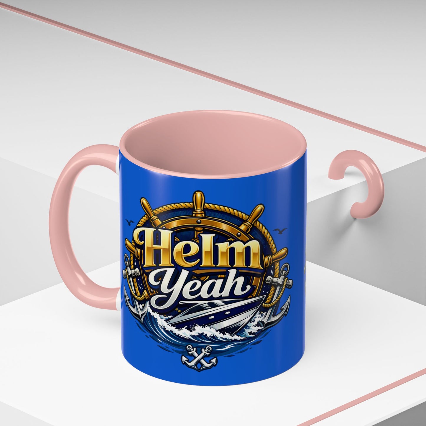 Helm Yeah 2-Tone Coffee Mug