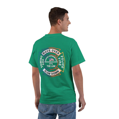 Let First Responders Live Men's Short-Sleeve Crewneck Tee