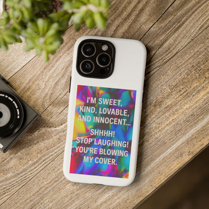Blowing My Cover iPhone Case
