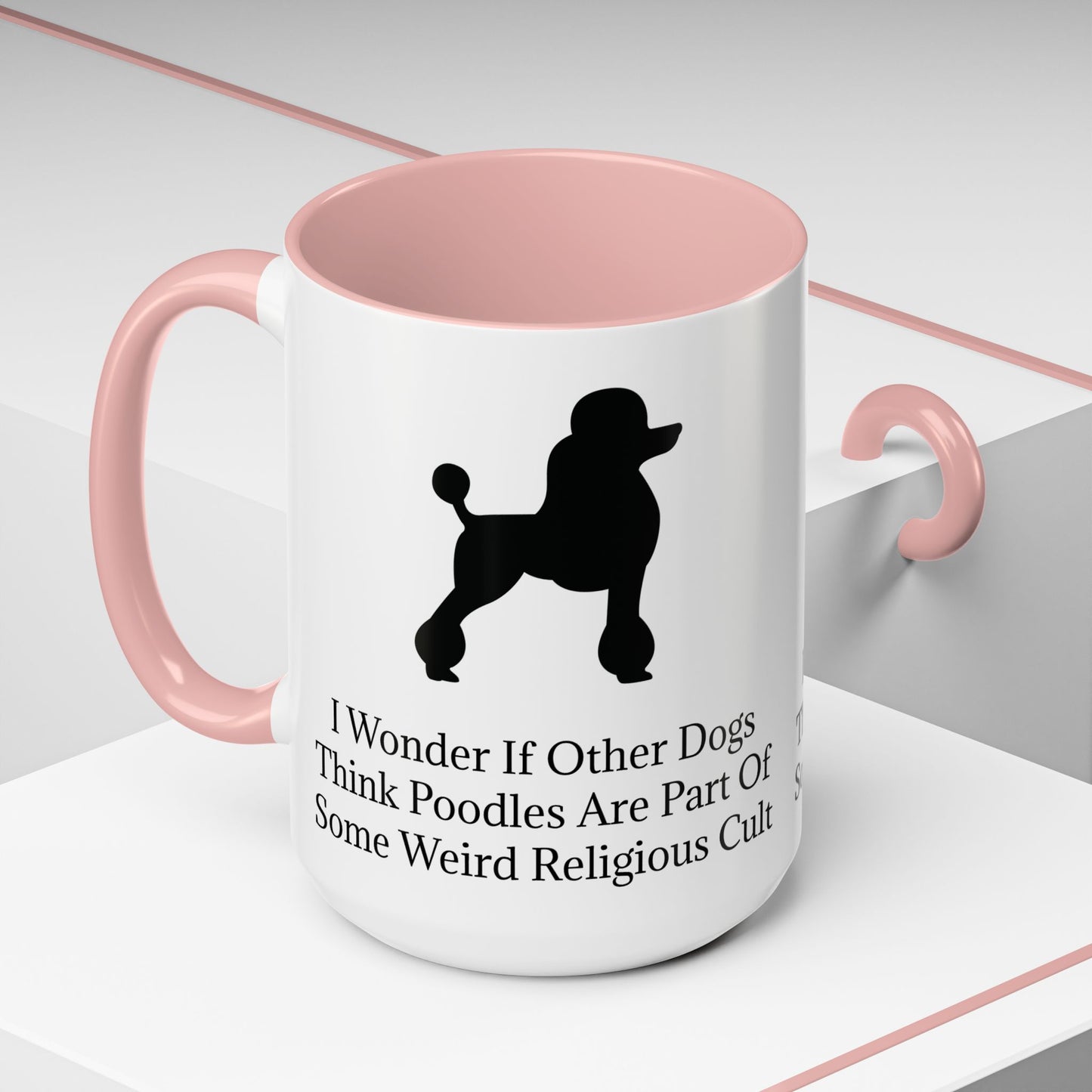 I Wonder 2-Tone Coffee Mug