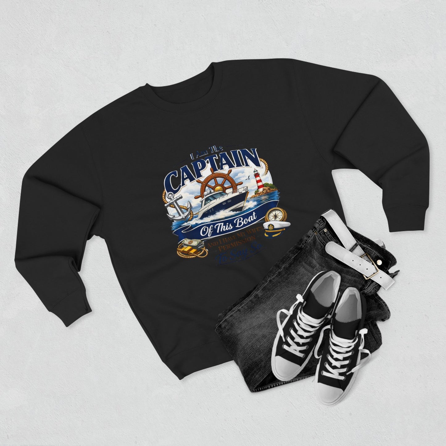 Captain Unisex Crewneck Sweatshirt