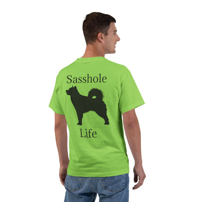 Sasshole Life Men's Short-Sleeve Crewneck Tee