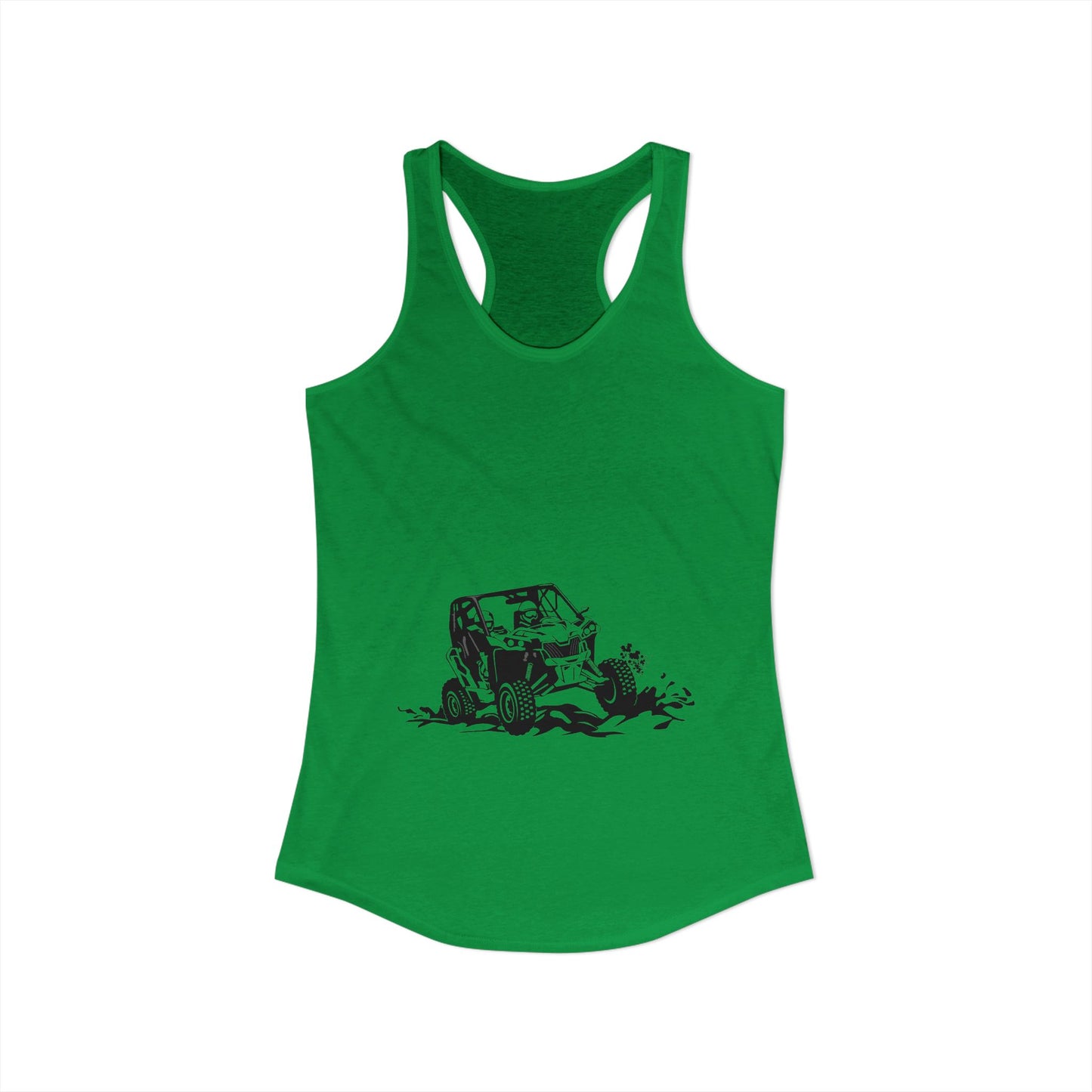 Slingin' Mud Side By Side Women's Racerback Tank
