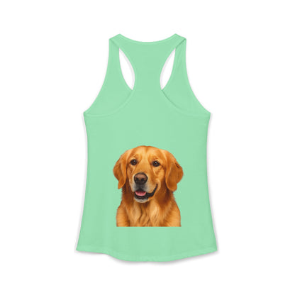 Golden Head Women's Racerback Tank