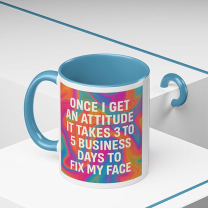 Fix My Face 2-Tone Coffee Mug