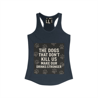 Drinks Stronger Women's Racerback Tank