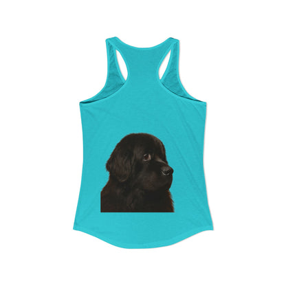 Newfie Women's Racerback Tank