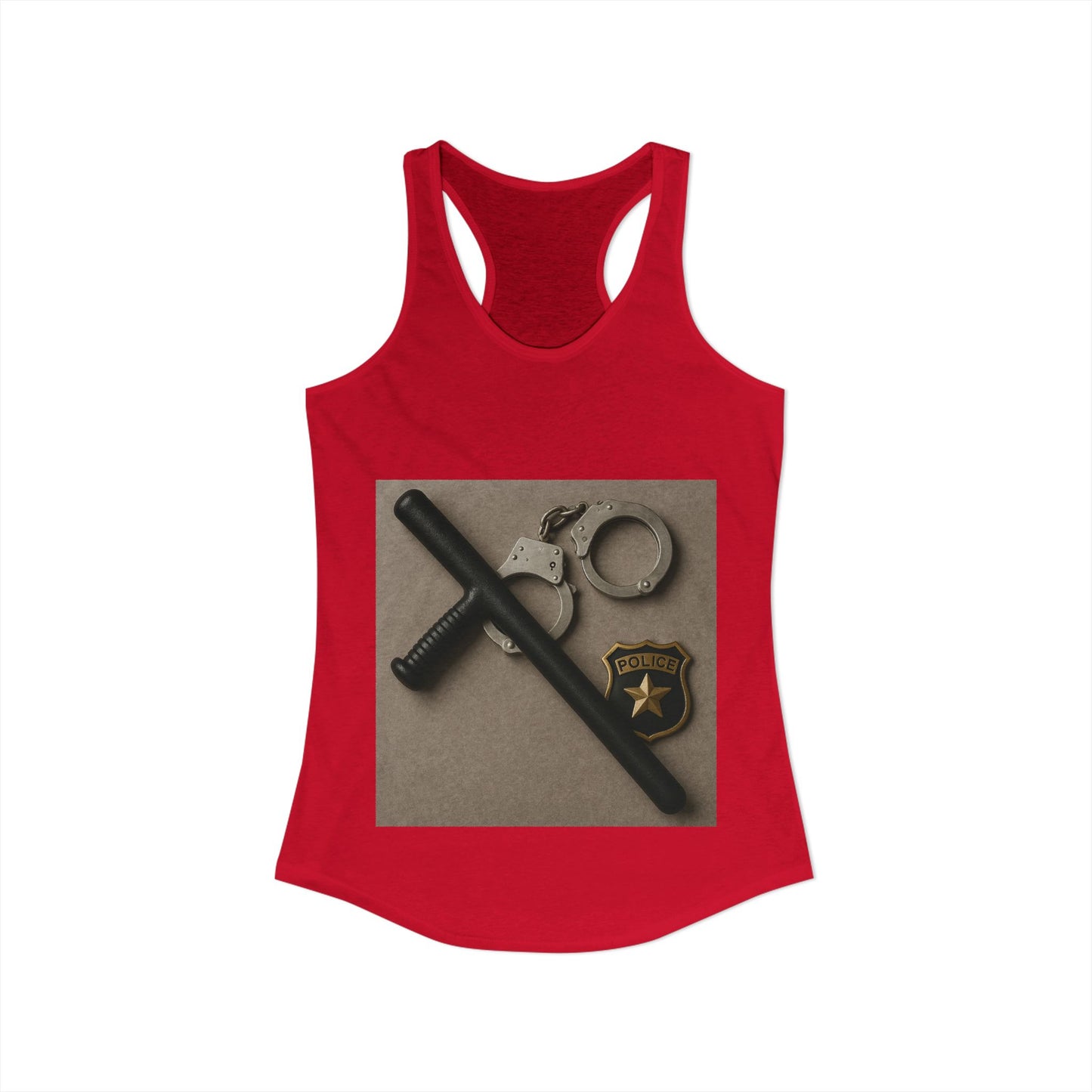 Law Enforcement Appreciation Women's Racerback Tank