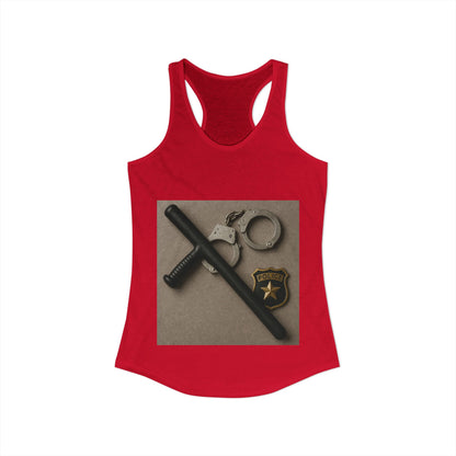Law Enforcement Appreciation Women's Racerback Tank
