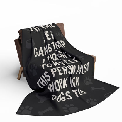 Gangster Rap Arctic Fleece Blanket