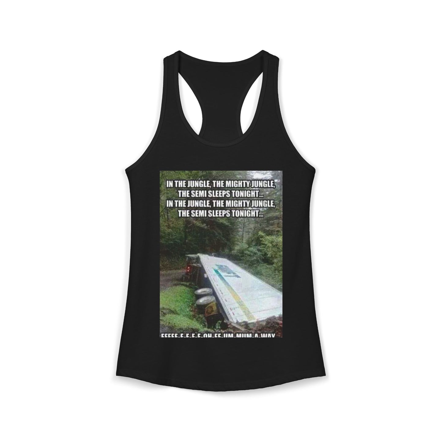 Semi Sleeps Women's Racerback Tank