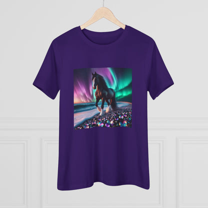 Midnight Magic Women's Short Sleeve Crewneck Tee
