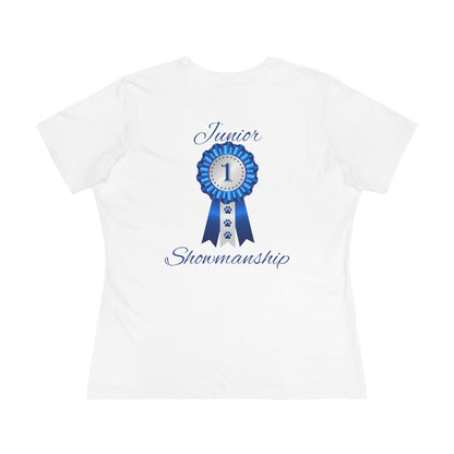 Junior Showmanship Women's Short Sleeve Crewneck Tee