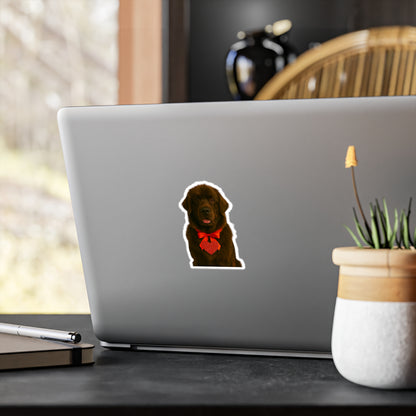 Cupid's Companion Newfie Vinyl Decal