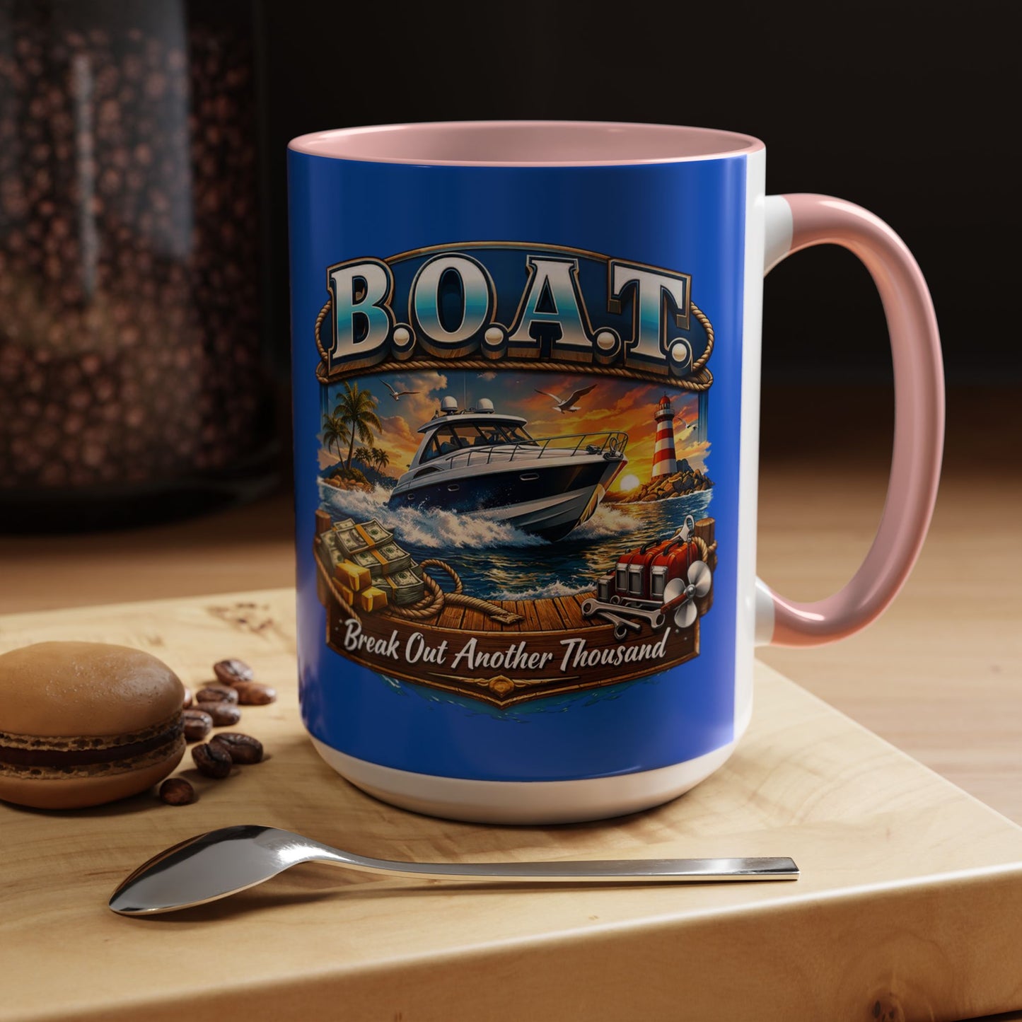 B.O.A.T. 2-Tone Coffee Mug