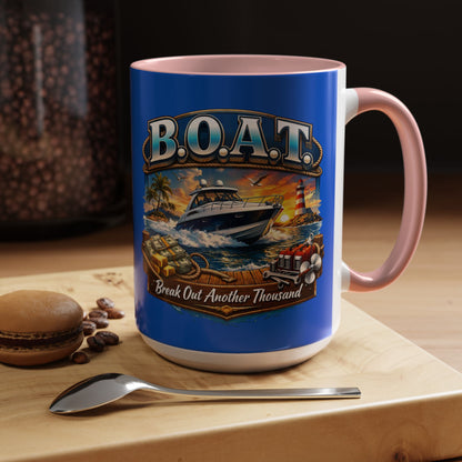 B.O.A.T. 2-Tone Coffee Mug