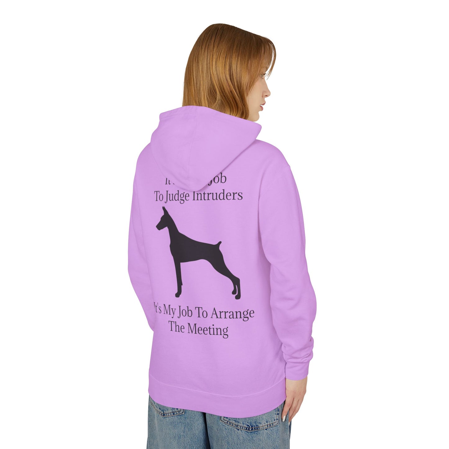Arrange The Meeting Unisex Lightweight Hoodie