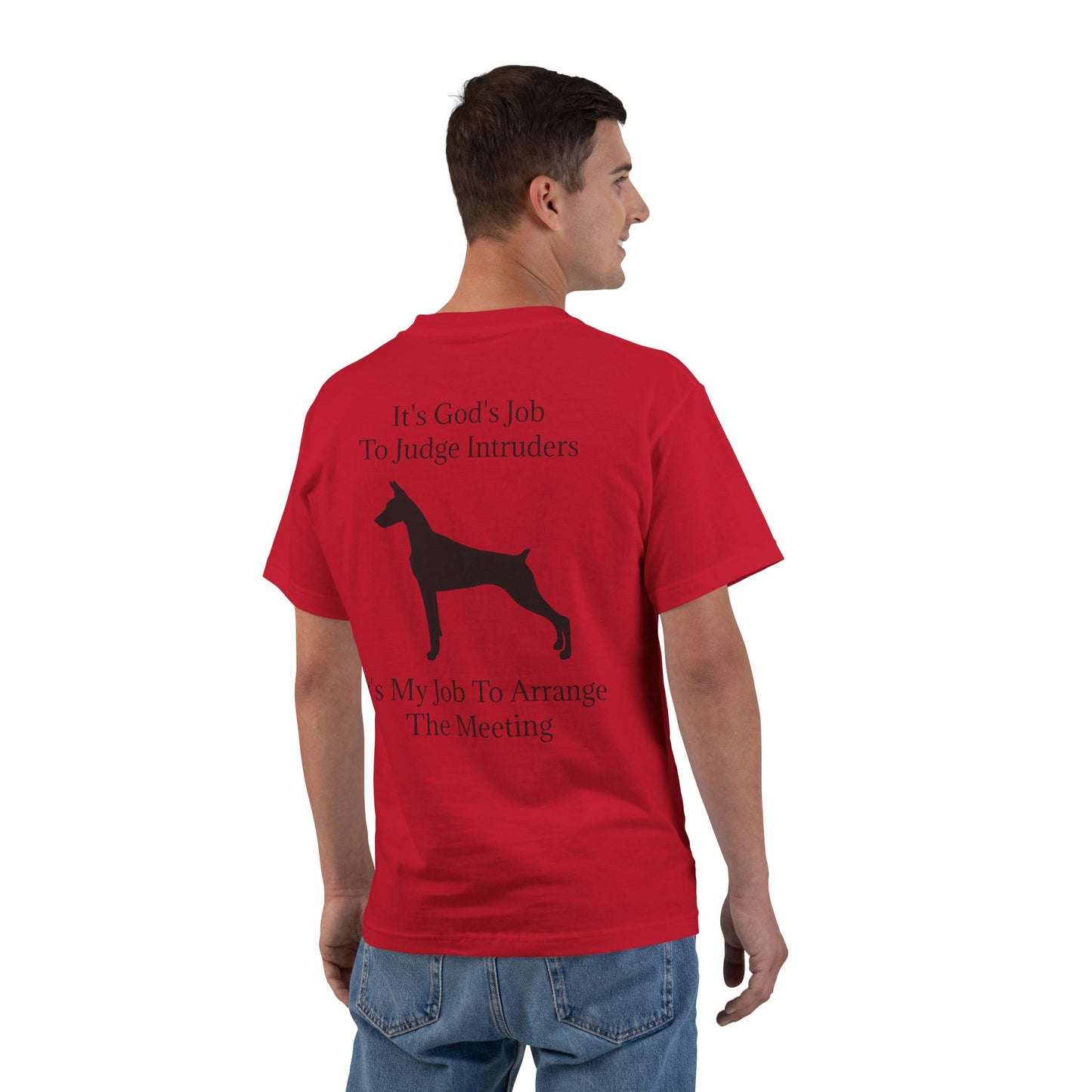 Arrange The Meeting Men's Short-Sleeve Crewneck Tee