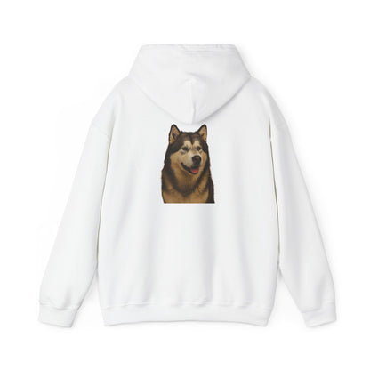 Malamute Head Unisex Hoodie