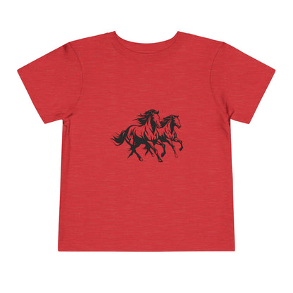 Horsin' Around Toddler Unisex Short Sleeve Crewneck Tee