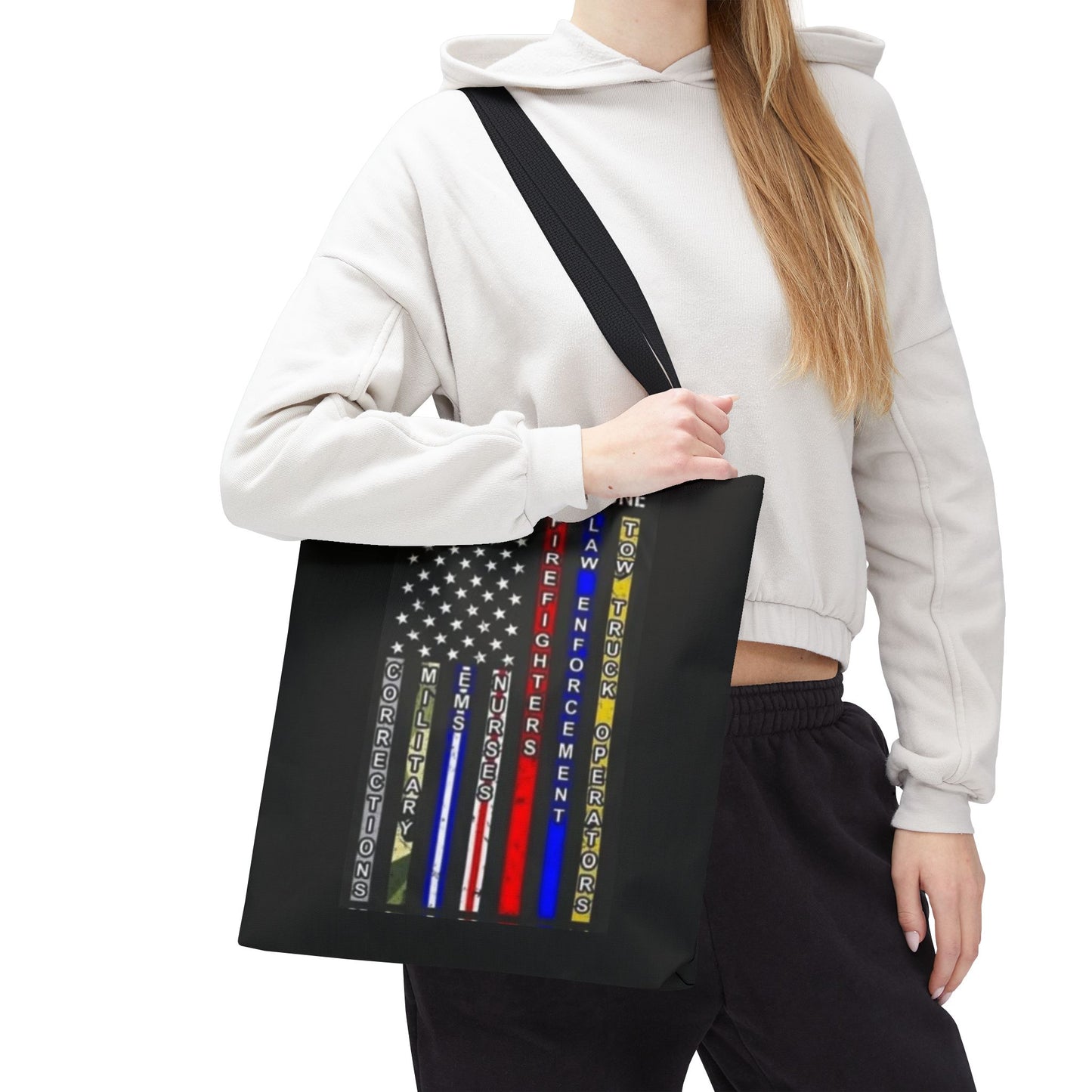 No One Fights Alone Tote Bag