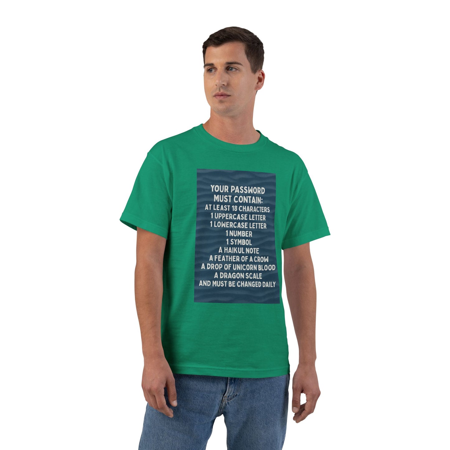 Password Men's Short-Sleeve Crewneck Tee