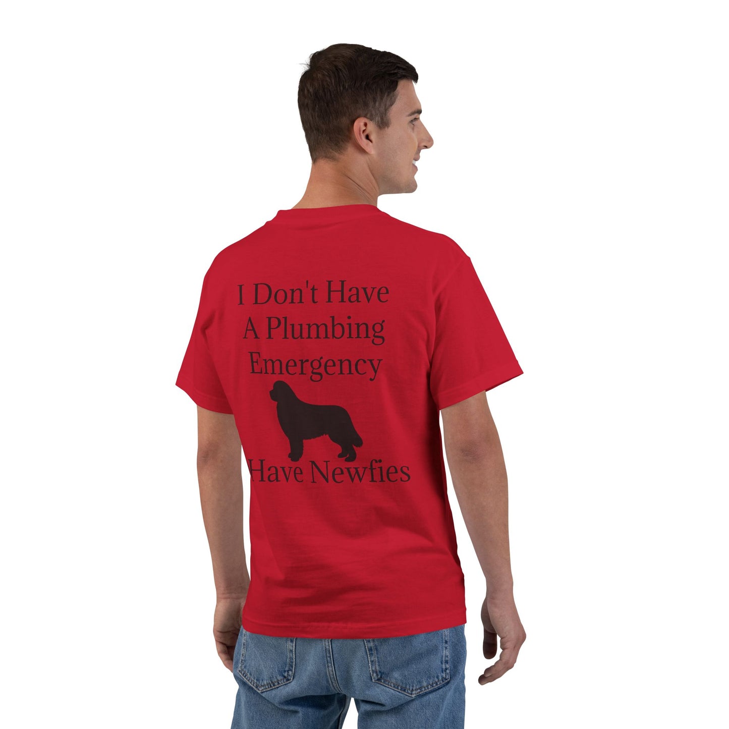 Plumbing Emergency Men's Short-Sleeve Crewneck Tee