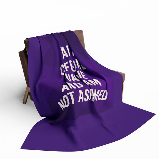 Caffeine Junkie Arctic Fleece Blanket