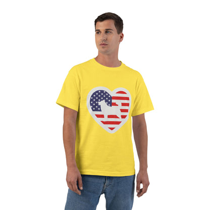Malamute Flag Men's Short-Sleeve Crewneck Tee