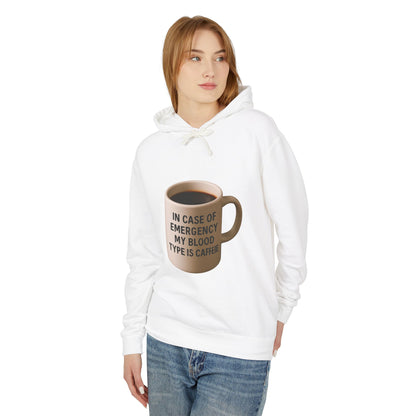 Blood Type Unisex Lightweight Hoodie