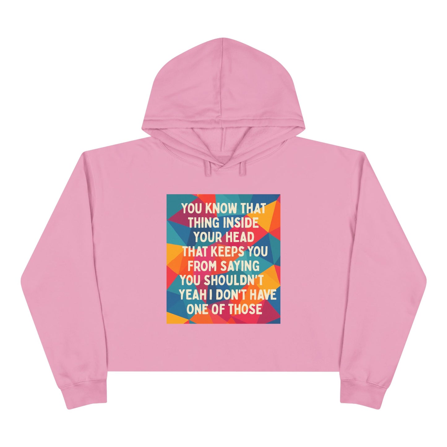 No Filter Women's Crop Hoodie