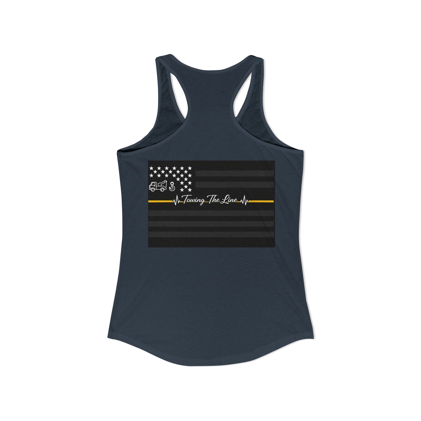 Thin Yellow Line Women's Racerback Tank