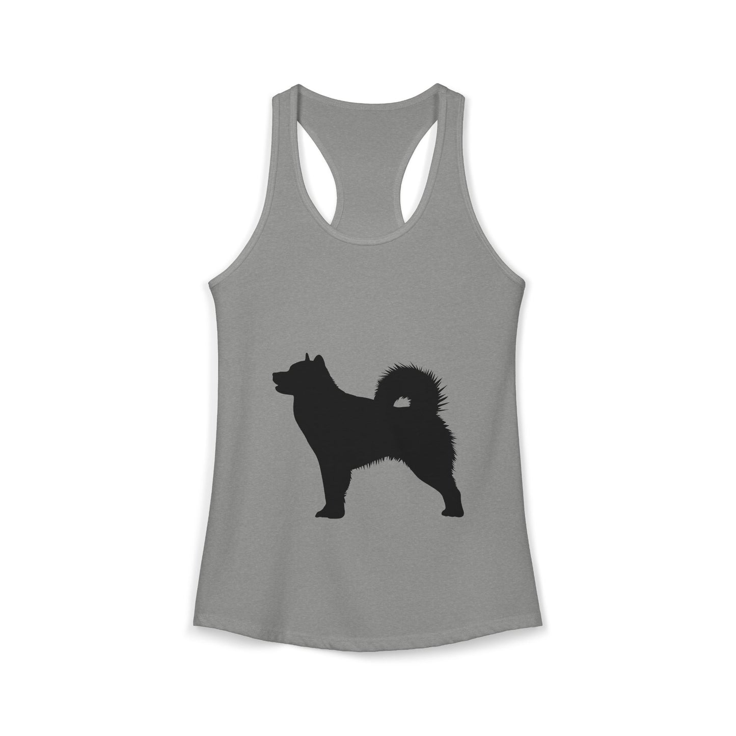 Malamute Silhouette Women's Racerback Tank