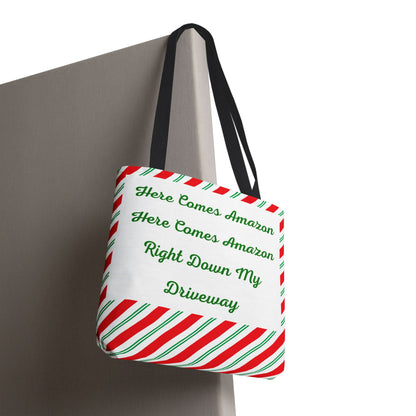 Here Comes Amazon Tote Bag