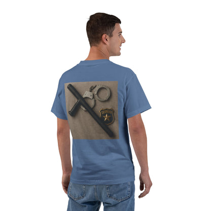 Law Enforcement Appreciation Men's Short-Sleeve Crewneck Tee