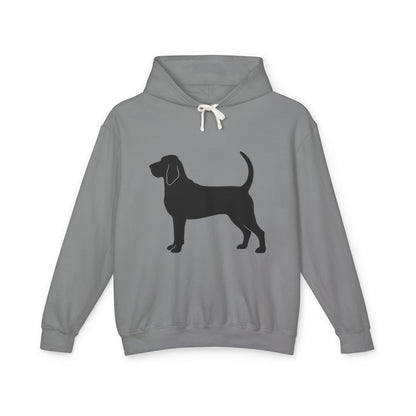 Bloodhound Silhouette Unisex Lightweight Hoodie