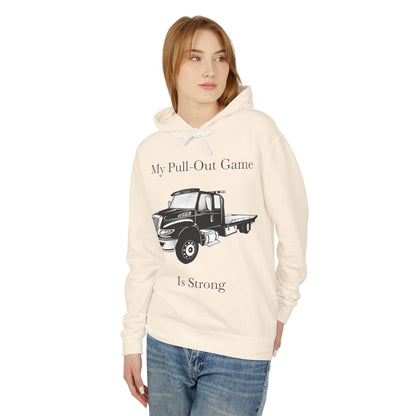 Pull Out Flatbed Tow Truck Unisex Lightweight Hoodie