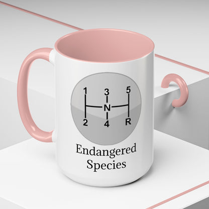 Endangered Species 2-Tone Coffee Mug