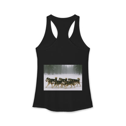 Mush On Women's Racerback Tank