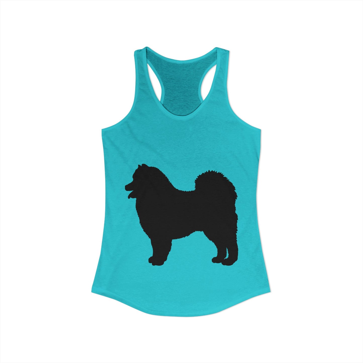 Samoyed Silhouette Women's Racerback Tank