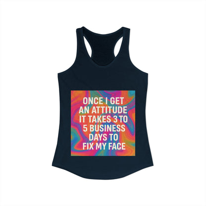 Fix My Face Women's Racerback Tank