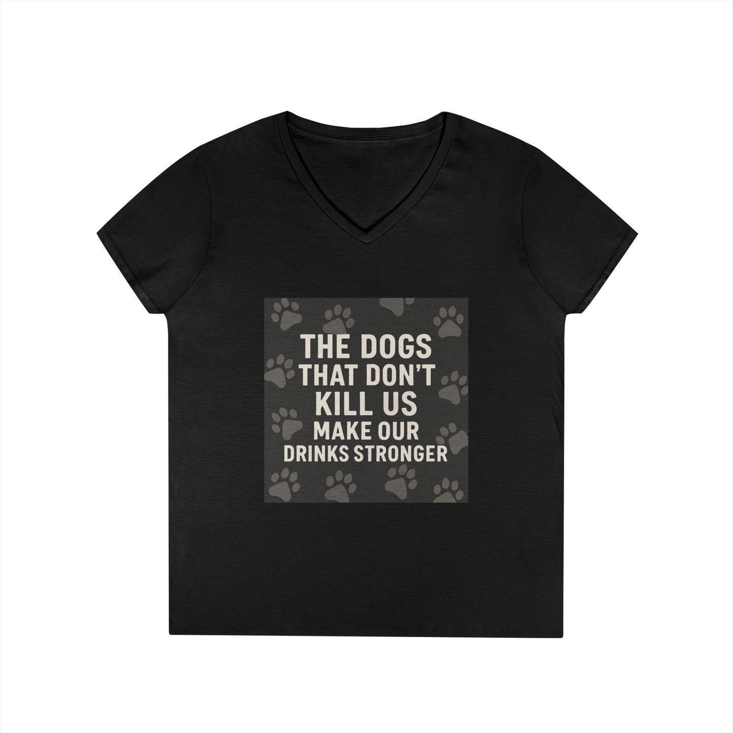 Drinks Stronger Women's V-Neck T-Shirt