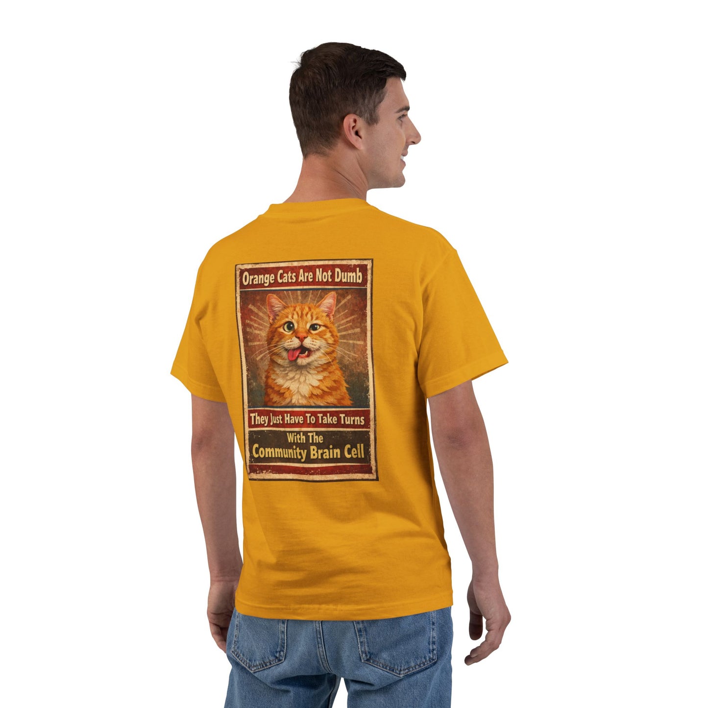 Community Brain Cell Men's Short-Sleeve Crewneck Tee