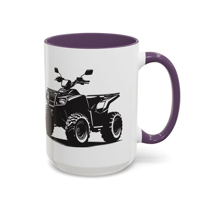 Off The Beaten Path Quad 2-Tone Coffee Mug