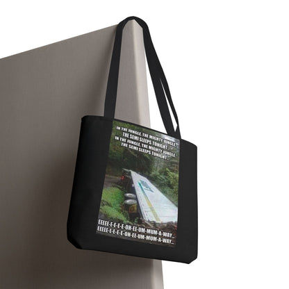 Semi Sleeps Tote Bag